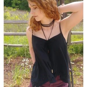 Fabletics XS Yoga Lace Top